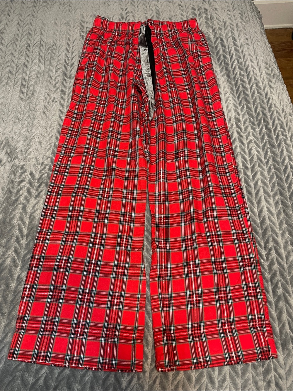 Victoria’s Secret PINK - Red, Black, & Green Plaid Pajama Pants